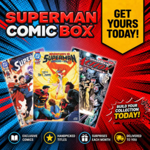 <b>'Buy Now' Superman </b><br>Mystery Comic Box