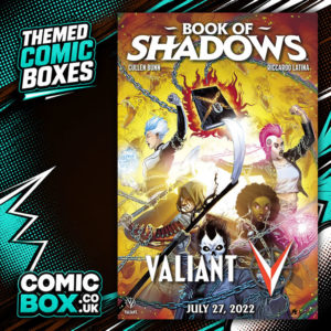 Valiant Comic Box Mystery Pack rip-open comic pack from Comic Box UK