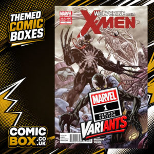 Variants Comic Box Mystery Pack rip-open comic pack from Comic Box UK