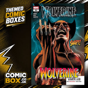 Wolverine Comic Box Mystery Pack rip-open comic pack from Comic Box UK
