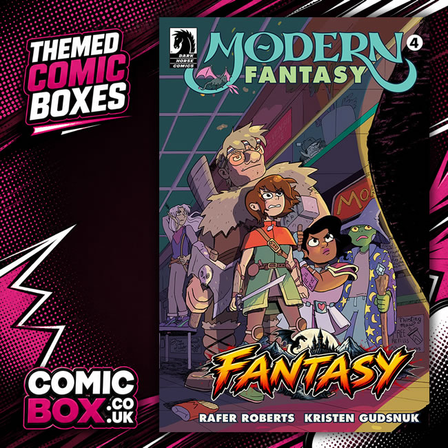 Fantasy Comic Box Mystery Pack rip-open comic pack from Comic Box UK
