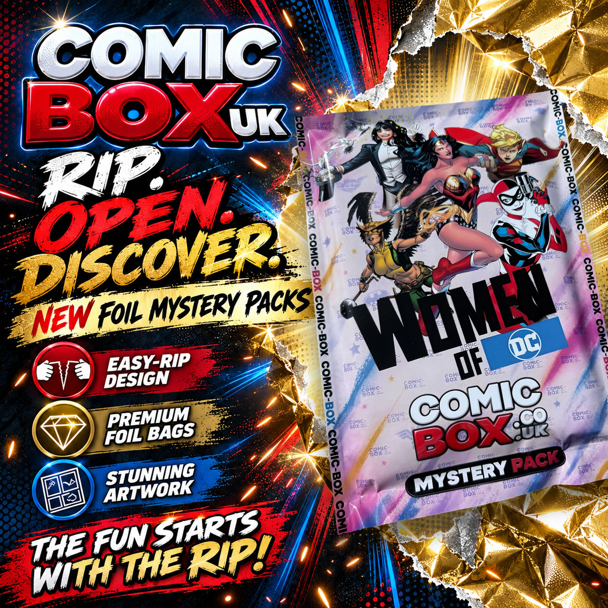 Women of DC RIP Pack – 10 Mystery Comics