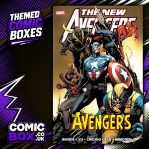 Avengers Comic Box Mystery Pack rip-open comic pack from Comic Box UK