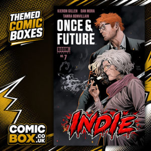 Indie Comic Box Mystery Pack rip-open comic pack from Comic Box UK