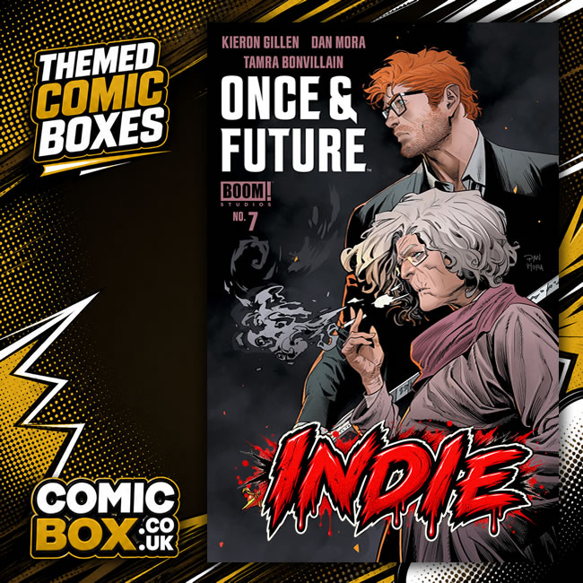 Indie Comic Box Mystery Pack rip-open comic pack from Comic Box UK