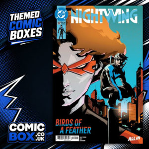 Nightwing Comic Box Mystery Pack rip-open comic pack from Comic Box UK