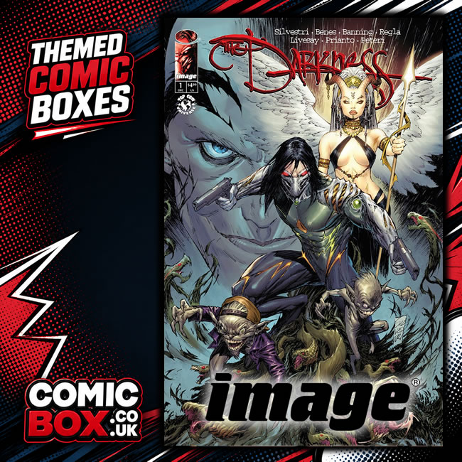 Image Comic Box Mystery Pack rip-open comic pack from Comic Box UK