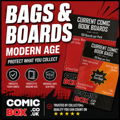 Current Age Size Bags and Boards 100 per pack