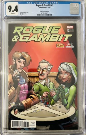 <b>CGC Graded [9.4] Marvel Rogue & Gambit #1</b><br><p style="font-size:10px"> Stan Lee Box Variant</p>