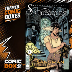 Sandman Comic Box Mystery Pack rip-open comic pack from Comic Box UK