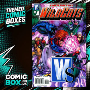 WildStorm Comic Box Mystery Pack rip-open comic pack from Comic Box UK