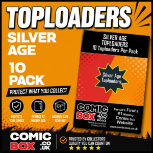 <b>Silver Age</b> Toploaders <br> 10 per pack