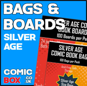 <b>Silver Age Size </b><br> Boards & Bags 100 per pack