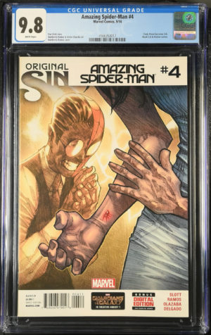 <b>CGC Graded [9.8] Marvel<Br>Amazing Spider-Man #4</b><br><p style="font-size:10px"> 1st App Cindy Moon - Silk</p>