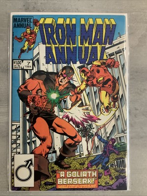 Marvel Comics Iron Man Annual #7 1984 Bronze Age