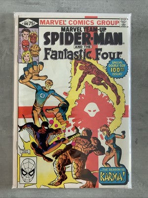 Marvel Comics Marvel Team-Up #100 Spider-Man And The Fantastic Four 1980 Bronze