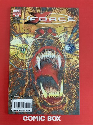 Marvel Comics X-Force #10 2009 1:10 Bill Sienkiewicz Variant - Image 2