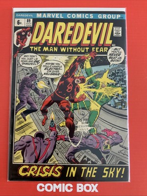 Marvel Comics Daredevil #89 1972 Bronze Age