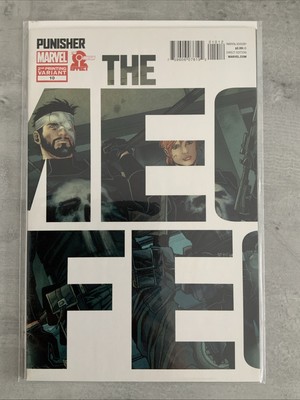 Marvel Comics Punisher 	#10 The Omega Effect 2nd Print Variant 2011