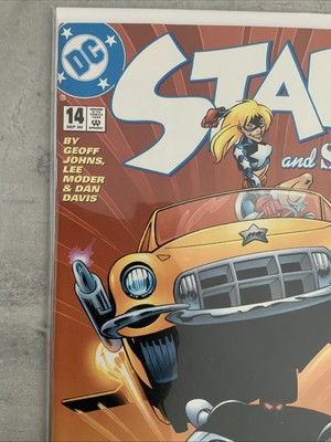 DC Comics Stars And S.T.R.I.P.E #14 2000 Star girl Low Print Run - Image 2