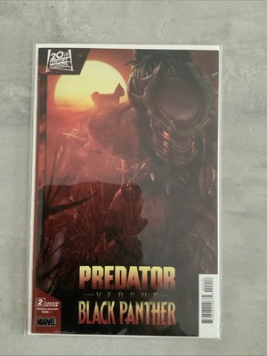 Marvel Comics Predator Versus Black Panther #2 1:25 Rahzzah Variant 2024