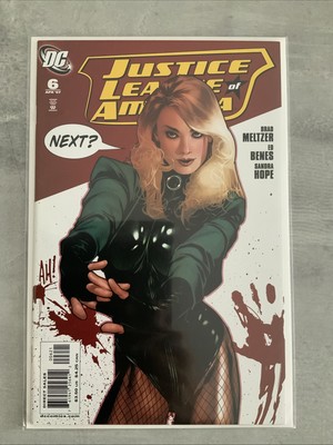 DC Comics Justice League Of America #6 1:10 Adam Hughes 2nd Print KEY 2007