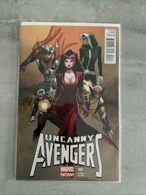 Marvel Comics Uncanny Avengers #1 1:100 Coipel Variant Scarlet Witch 2012