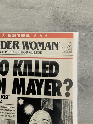 DC Comics Wonder Woman #20 Perez 1988 - Image 3