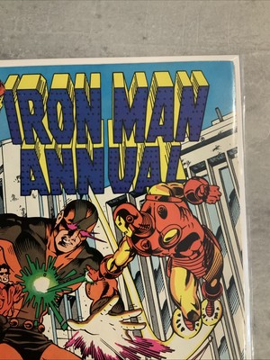 Marvel Comics Iron Man Annual #7 1984 Bronze Age - Image 3