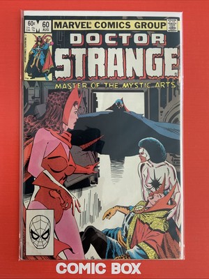 Marvel Comics Doctor Strange #60 1983 Scarlet Witch Dracula Cover