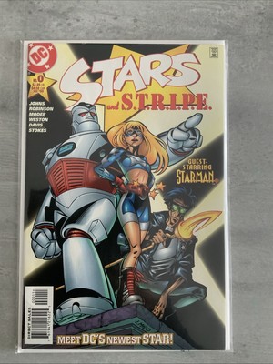 DC Comics stars and S.T.R.I.P.E #0 1st App Stargirl KEY