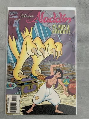 Marvel Comics Disney’s Aladdin #6 Claws & Effect Scarce In Uk 1995