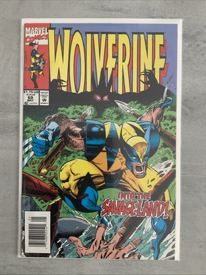 Marvel Comics Wolverine #69 Newsstand Variant 1993