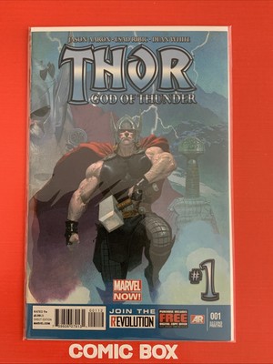 Marvel Comics Thor God Of Thunder #1 Very Rare Second Printing 2013