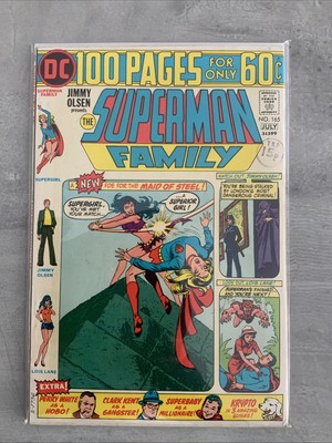 DC Comics The Superman Family #165 1974 Bronze Age Lovely Condition
