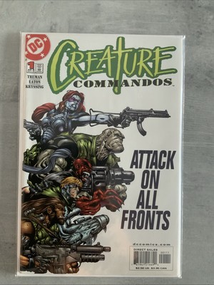 DC Comics Creature Commandos #1 1st App Captain Lucius Hunter KEY