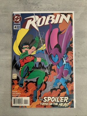 DC Comics Robin #4 1994 1st App Of Spoiler
