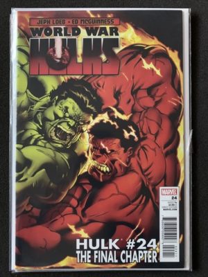 Marvel Comics World War Hulks #24 Red Hulk 2008 Lovely Condition