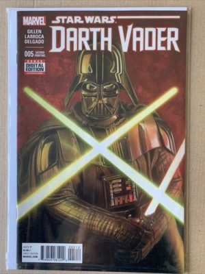 Marvel Comics Star Wars Darth Vader #5 Second Print Variant Lovely Condition