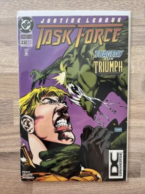 DC Comics Justice League Task Force Tragedy For Triumph #23 Rare DC Universe V