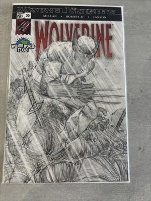 Marvel Comics Wolverine #20 2004 Wizard World Texas Convention Variant Sketch