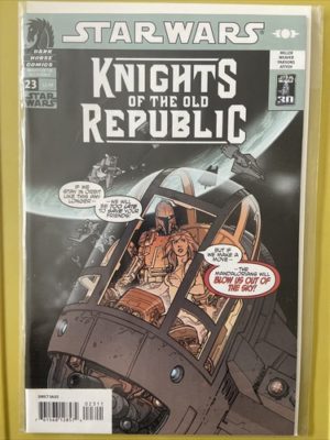 Dark Horse Comics Star Wars Knights Of The Old Republic #23 Lovely Condition