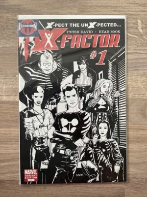 Marvel Comics X-Factor  #1  2006 Black And White Variant