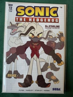 IDW Comics Sonic The Hedgehog #12 Cover B Variant