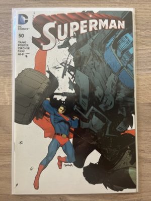 DC Comics Superman #50 Forbidden planet Fetpaell Exclusive Scarce