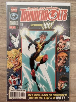Marvel Comics Thunderbolts #4 KEY 1st App Of Jolt 1997
