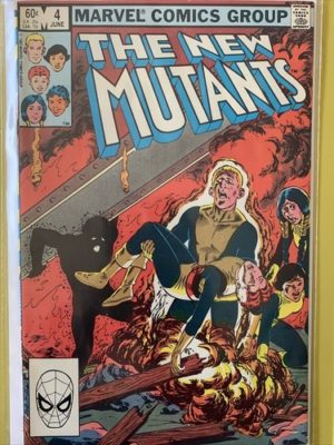 Marvel Comics The New Mutants #4 Solid Condition