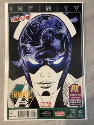 Marvel Comics Mighty Avengers #2 PX New York Comic Con Exclusive Variant Hot