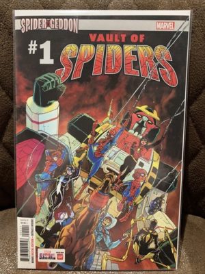 Marvel Comics Spider-Geddon #1 1st App Spider-Byte Key 2018
