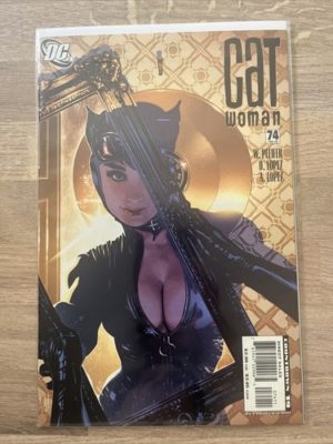 DC Comics Car Woman #74 Hot Adam Hughes Cover Key